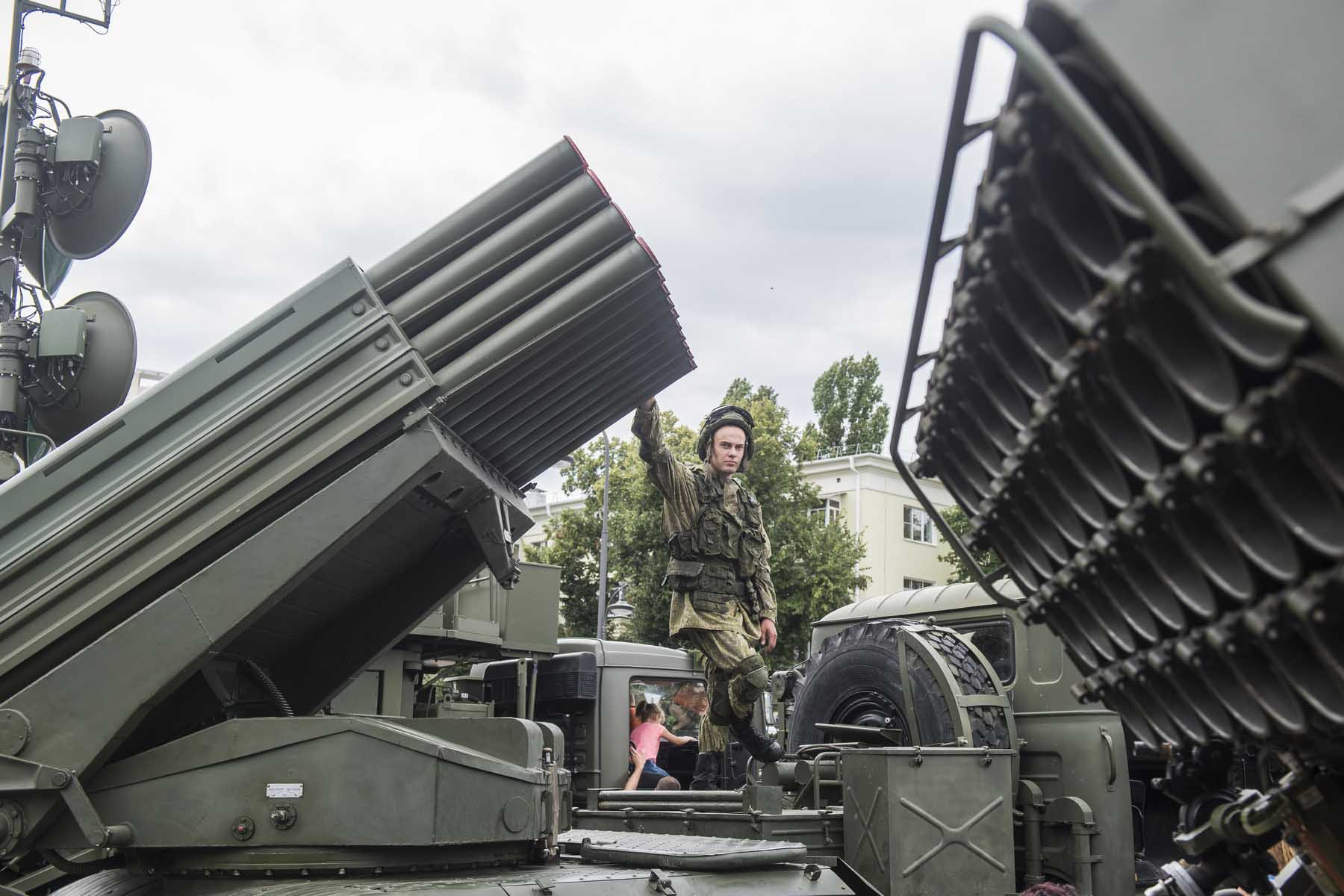 В честь юбилея 20-й армии ЗВО в Воронеже показали новейшую боевую технику